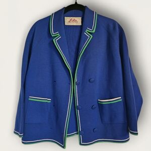 Vintage 1960s Lisabella blazer style cardigan